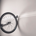 Whirlpool GLADIATOR Vertical Bike Hook, 30 lb, Steel, Granite, Powder-Coated GAWUXXVBRH